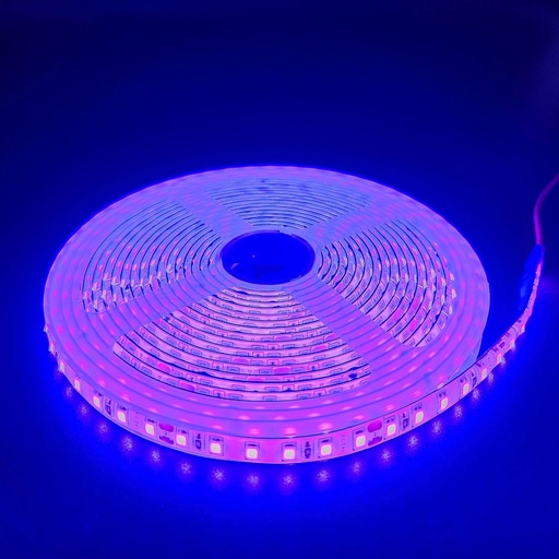 [19958-15202] Lilla 10W/m LED Strip - 5m, 120 LED pr. meter, 24V, IP65 (5 meter)