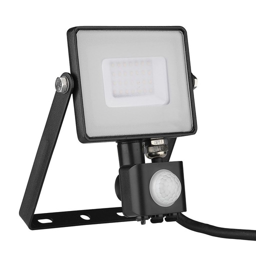 [2861-8543] V-Tac 30W LED projektør med sensor - Samsung LED chip - Effektiv belysning med sensor og Samsung LED chip - 5 års producentgaranti - Vandtæt IP65