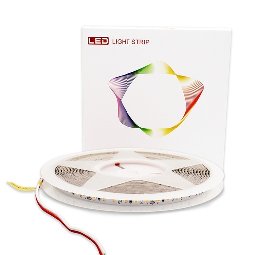 [24162-16740] 10m LED strip RA98, 10W/m - IP20, 24V, 120 LED pr. meter - Hvidt lys med høj farvegengivelse