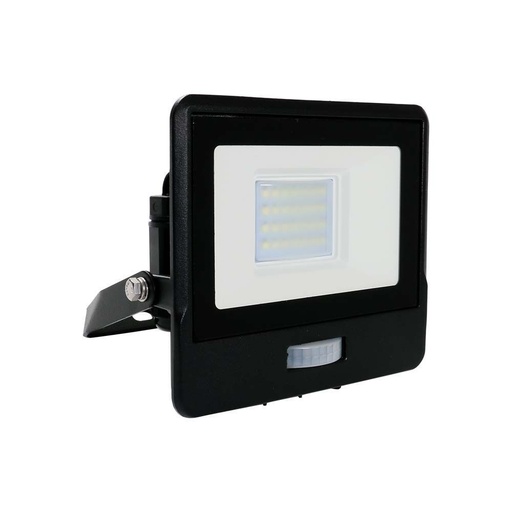 [24020-16617] V-Tac 20W LED projektør med sensor - SMD, Samsung LED chip - 5 års garanti