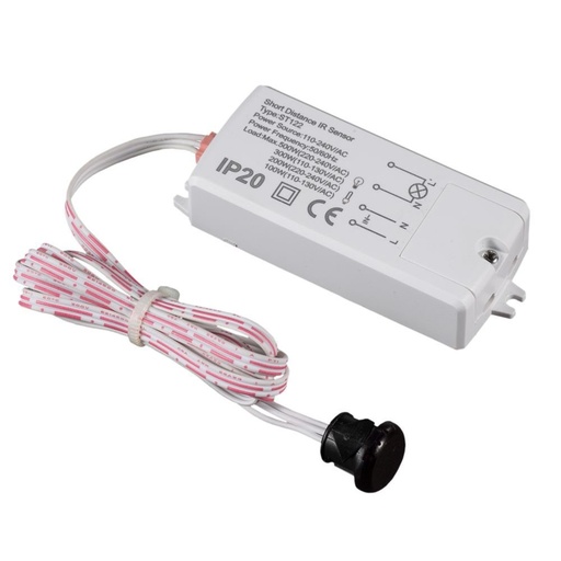 [24814-0] Bevægelsessensor til udendørs belysning - max 200W LED