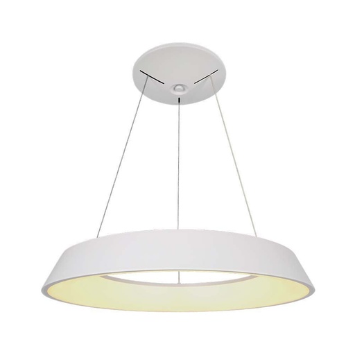 [24037-16629] V-Tac 48W LED Designer lysekrone - Hvid, blødt lys, dæmpbar, varm hvid, inkl. lyskilde - 5000lm, RA80