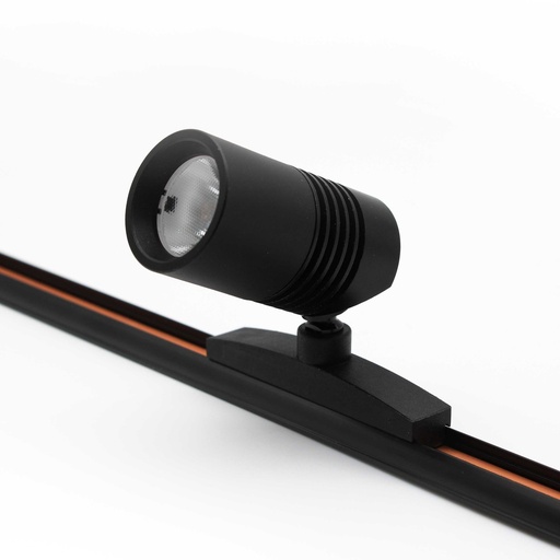 [24070-16645] PicoTrack 3,5W Mini LED skinnespot - Sort, Passer til PicoTrack skinner, RA92, 24V