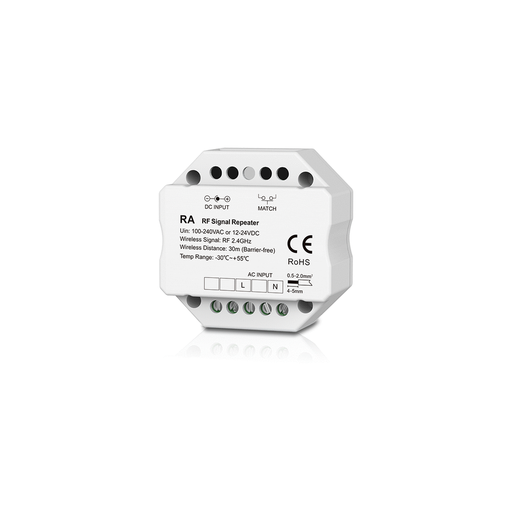 [24074-0] LEDlife rWave signalforstærker - RF, 230V, til brug med 12V/24V LED-lysprodukter