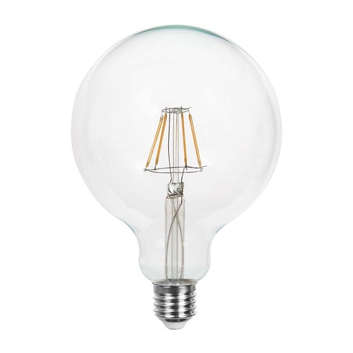 [25716-17534] G125 LED-pære 10W E27 - 3000K, 1055lm, RA80 - Energibesparende og lysstærk pære med stor E27 fatning til behageligt varmt hvidt lys.