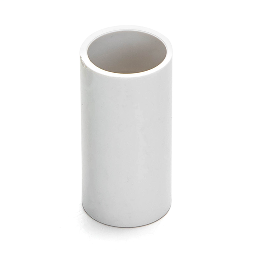 [22050-0] PVC Elektrisk Rørforbinder Sæt - 20mm, 4stk - Hvid, 3 års garanti