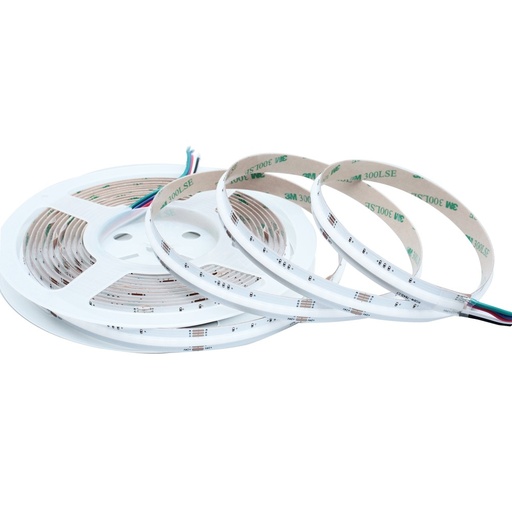 [29615-0] 5m RGB+WW COB-LED strip - 20W/m, IP20, 784 LED pr. meter, 24V, COB LED