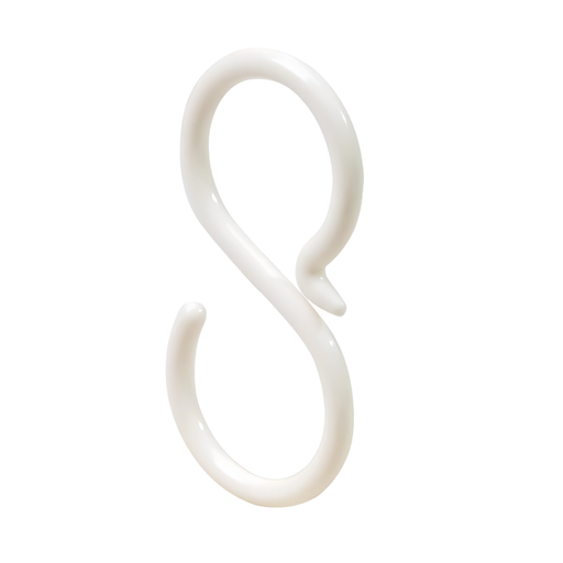 [29619-0] 50 stk. Ø23mm kroge til montering af 230V strip - Rækker til 50m