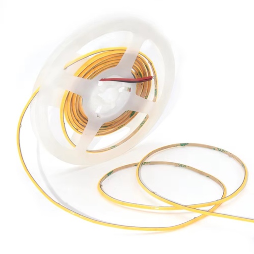 [29712-18943] 5m 3mm COB-LED strip - 7W/m, IP20, RA93, 400 LED pr. meter, 24V, COB LED - Hvidt Lys, Høj Farvegengivelse