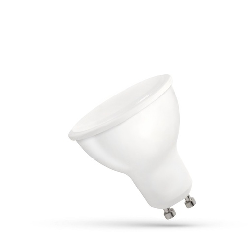 [6273-13161] Spectrum 4W LED pære - GU10, 230V, matteret hvid plast, 300lm, RA82
