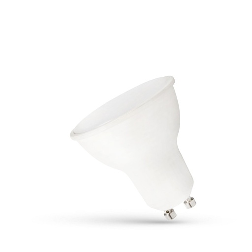 [6286-13166] Spectrum 7,5W LED-pære GU10 230V mat hvid plastik med 710lm og RA80