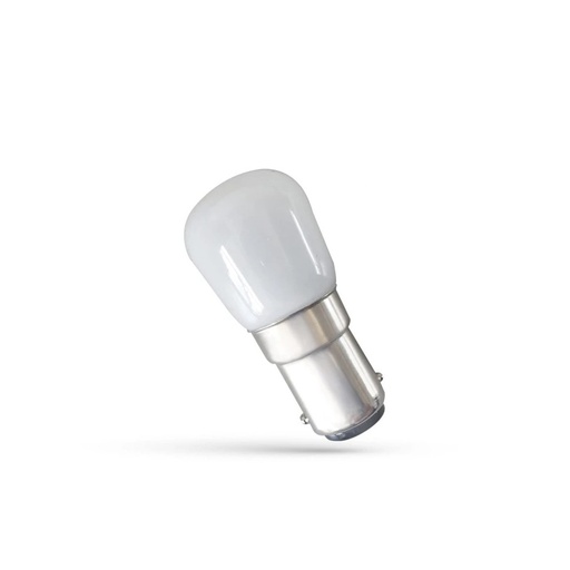 [6429-13220] LED T26 230V 1,5W BA15D Spektrum Pære med 140lm og RA80