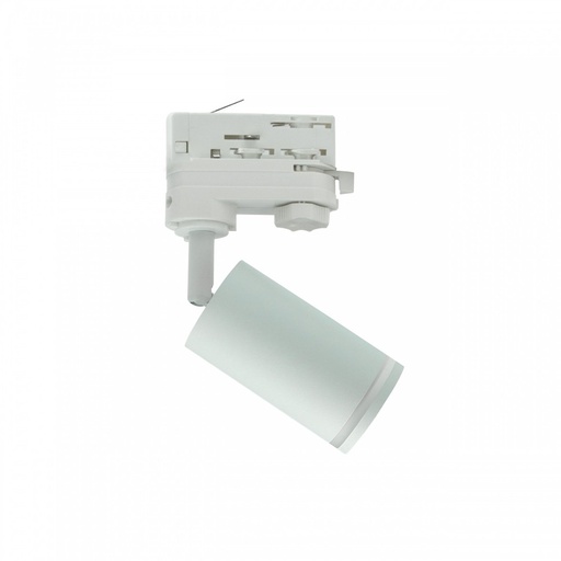 [6528-0] MADARA MINI RING II GU10 pendellampe til 3-faset skinne - HVID, IP20, 55x100x185mm