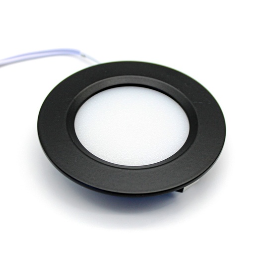 [21356-15840] LEDlife Reco68 Sort Indbygningsspot Ø6,8 cm 2,5W 12V DC RA92 240lm