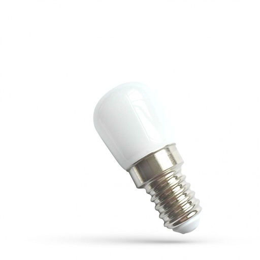 [21467-15888] LED pære T26 230V 1,5W E14 Varm Hvid Spectrum - Energivenlig og lysstærk pære med høj farvegengivelse (RA80)