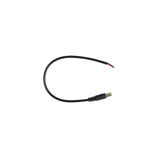 [1017-0] DC hanstik - Sort til LED strips, 5V-48V