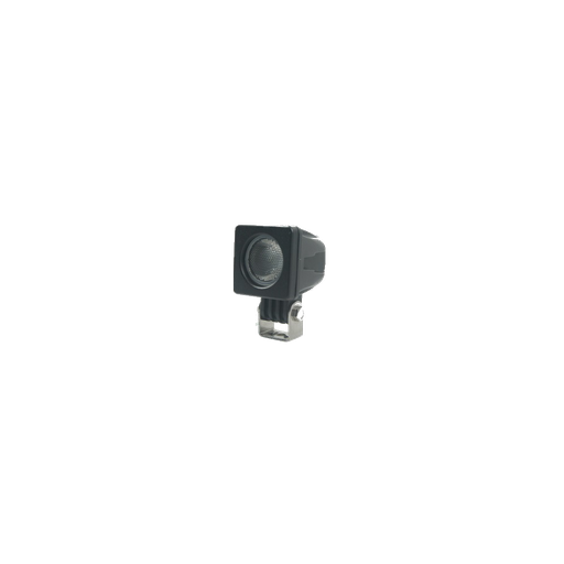 [1024-0] 10W LED arbejdslampe til bil, lastbil, traktor, trailer og udrykningskøretøjer - kold hvid, 12V / 24V - 800lm