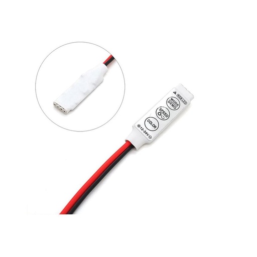 [1043-0] RGB LED Strip Controller - Til RGB 5050/3528 LED-strips