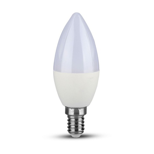 [1288-942] V-Tac 4W LED pære E14 - 320 lm, RA80, 200° - Erstatter 30W