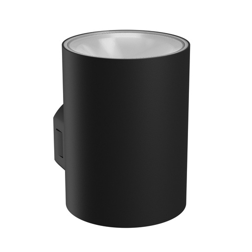 [22224-16243] Torre 9W Sort Rundt Facadelys med CCT, IP54 og 700lm - 230V