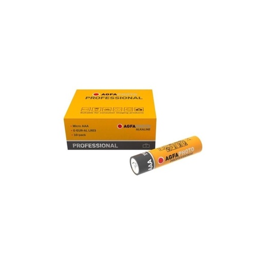 [4263-0] AgfaPhoto Professionelle batterier - Alkaline, 1,5V, 10-pak