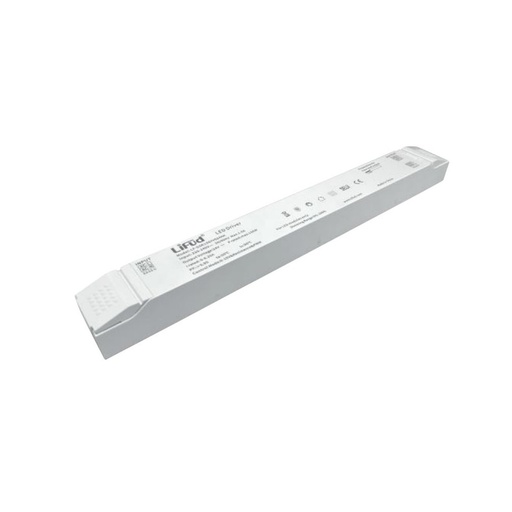 [4371-0] Lifud 150W Dæmpbar Strømforsyning - 24V DC, 6.25A, Triac Dæmpbar, Flicker Free, IP20 (5 års Garanti)