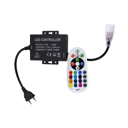 [4421-0] 230V RGB controller med endeprop og memory funktion - op til 100 m rækkevidde