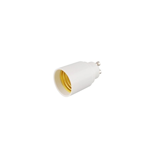 [4458-0] GU10 til E27 adapter - Adapter til at konvertere GU10 fatninger til E27 fatninger.