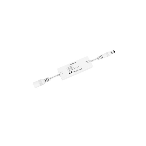 [4493-0] LEDlife rWave mini dæmper - 12V (60W), 24V (120W), med DC stik
Input: 12V-24V