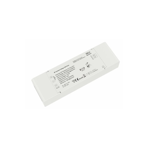 [4495-0] LEDlife rWave 75W dæmpbar strømforsyning - 24V DC, 3,125A, RF, push-dæmp