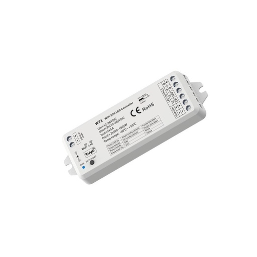 [4501-0] LEDlife rWave dæmper/CCT controller - Tuya Smart/Smart Life, Tryk for dæmpning, 12V (60W), 24V (120W)