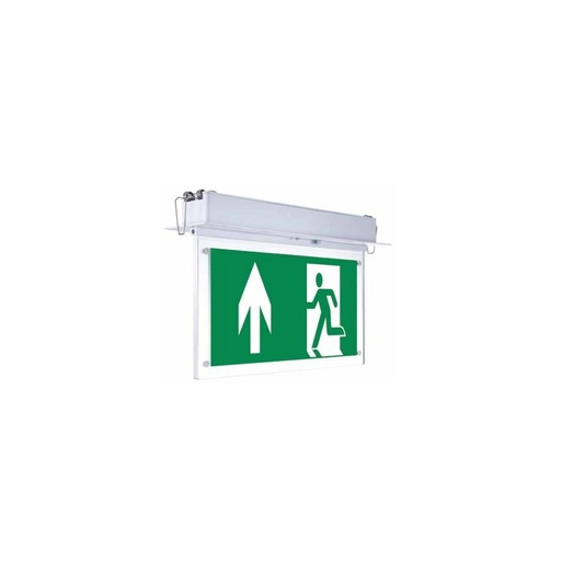 [2937-0] V-Tac Indbygget LED Exit Skilt - 2W, Samsung LED chip, 5 års producentgaranti