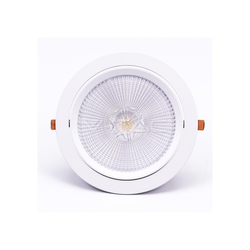 [2997-8123] V-Tac 30W LED Spotlight - Hvid, Ø19,5 cm, Ø22,5 cm, 3 cm høj, Samsung LED chip, 2700lm, RA80, 230V
