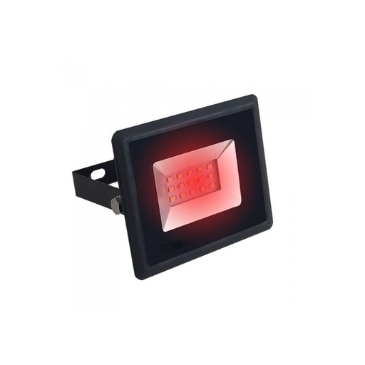 [3036-8178] V-Tac 10W LED projektør - Arbejdslampe, rød, udendørs med IP65