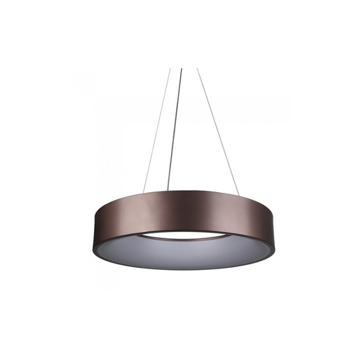 [3101-8309] V-Tac 30W LED lysekrone - Kaffefarvet, blødt lys, dæmpbar, varm hvid, inkl. lyskilde