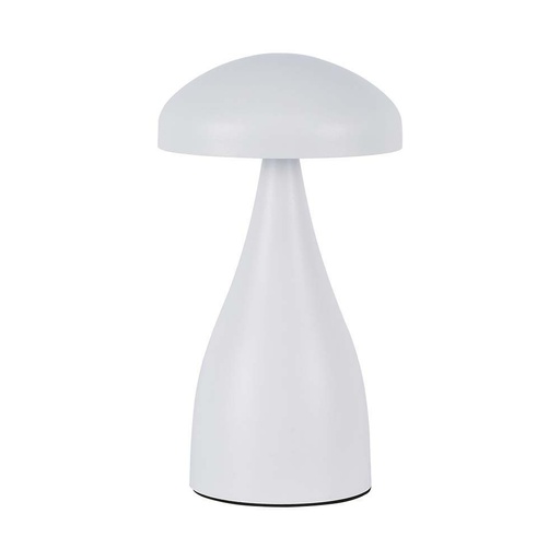 [11999-0] V-Tac Mini Opladelig CCT Bordlampe - Hvid, IP20, Touch Dæmpbar, Effekt: 1W, Lysstyrke: 55lm