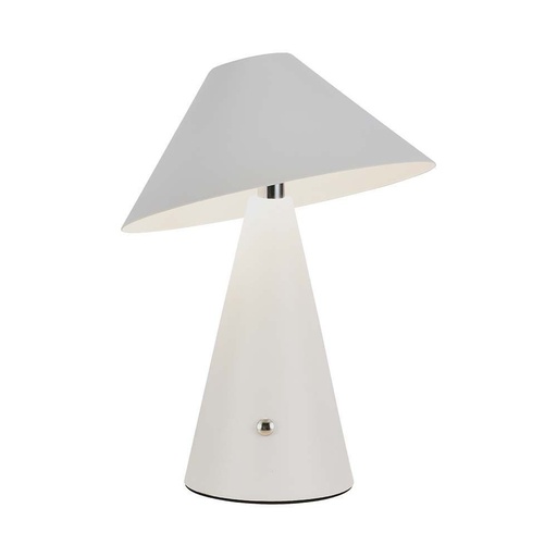 [12002-0] V-Tac Opladelig 3i1 Bordlampe - Hvid, IP20, Touch Dæmpbar - 3W, 200lm