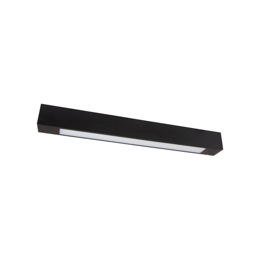 [12006-0] Sort Spectrum T8 LED armatur til 1x 60cm LED rør - IP20 indendørs, 230V