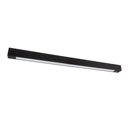 [12007-0] Sort LED armatur til 1x 120cm LED rør til indendørs brug