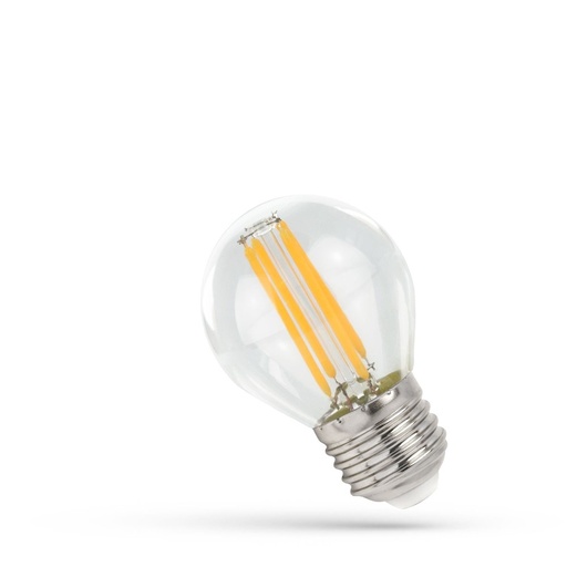 [12025-13053] Spectrum 5.5 W LED Kronepære - G45, kultråd, dæmpbar, E27, 710lm, RA80