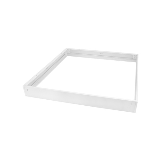 [12032-0] Rammesæt til 60x60 LED panel - Hurtig samling, plasthjørner, skrufri montering, hvid kant