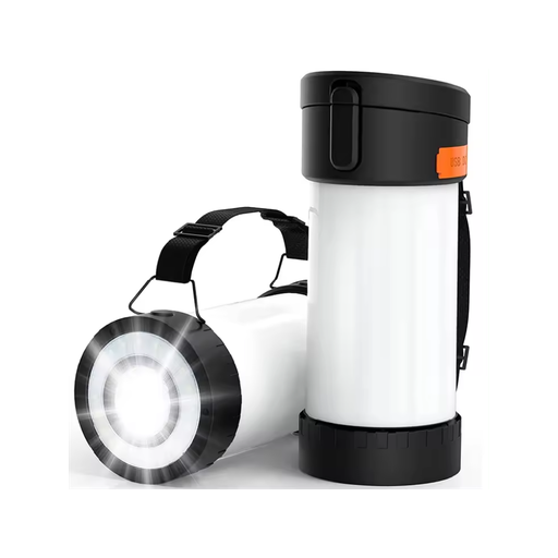 [20026-0] Nødlygte med powerbank - Læselampe, SOS funktion, 4000mAh