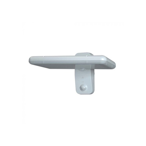 [12178-13276] V-Tac 15W Solcelle væglampe LED - Hvid, sensor, Vandtæt, 2000lm, 3 års garanti