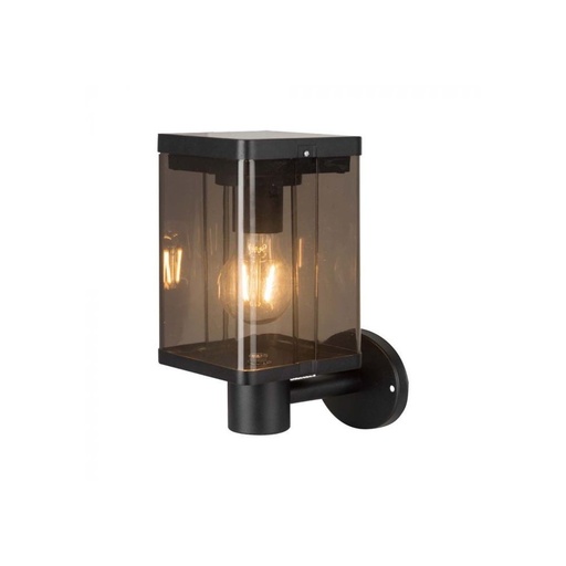 [12189-13306] V-Tac 2.5W Solcelle væglampe LED - Sort, sensor, IP54, 150lm