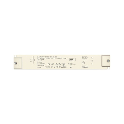 [12195-0] Osram 120W Strømforsyning - Indendørs IP20, 24V DC, 5A (230V input)