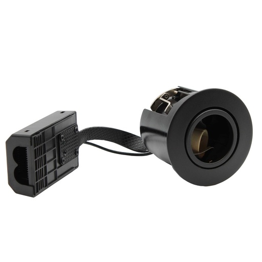 [5135-0] LEDlife indbygningsspot Inno88 - GU10, Sort, IP44, godkendt i isolering med 230V-input