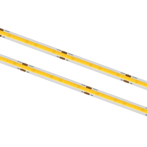 [5504-9786] 8W/m COB-LED-stripe - 10m, IP20, 336 LED pr. meter, 24V, 8 mm bred