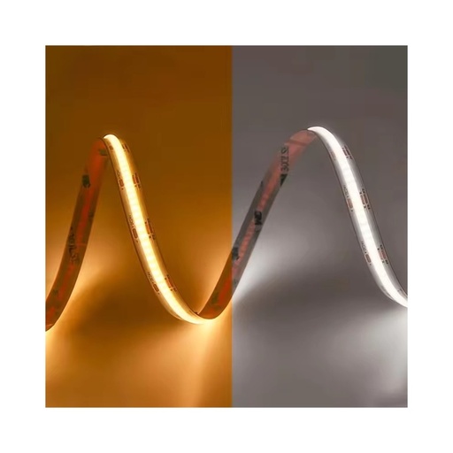 [5563-0] 16W/m CCT COB-LED-stribe - 5m, IP20, 512 LED pr. meter, 24V, RA97