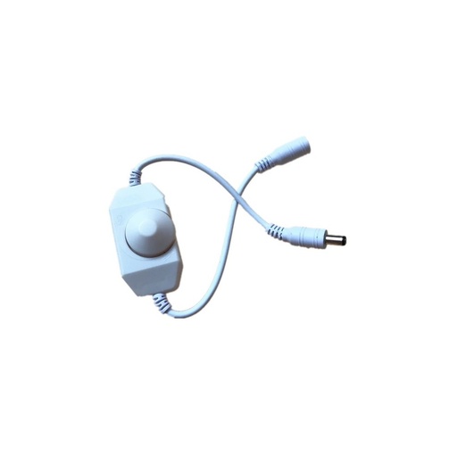 [7130-0] Lysdæmper med ledning - Hvid, 12V (72W), 24V (144W)