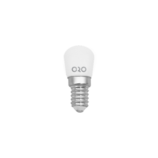 [7290-10590] 1.8W LED køleskabspære med E14 fatning, T20 form - 230V, 130lm, RA80